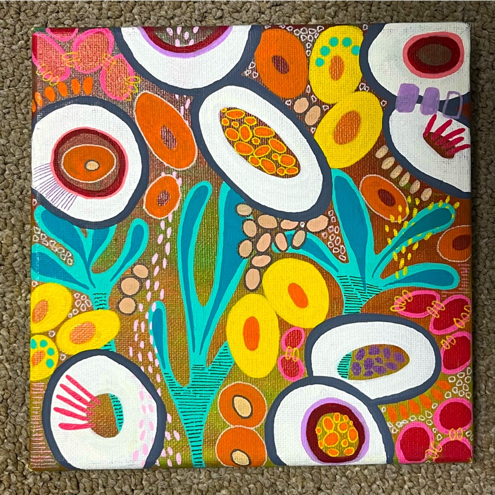 Acrylic Hand Painted Art on Canvas